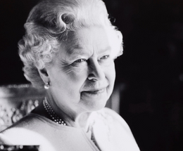 An image of the late Queen Elizabeth II.