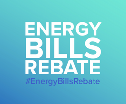 An image of the Energy Bills Rebate poster