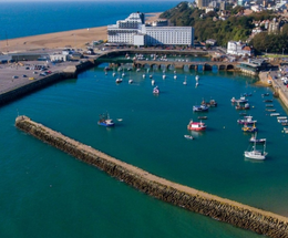An image of Folkestone Harbour