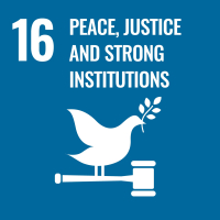 Peace justice and strong institutions 16