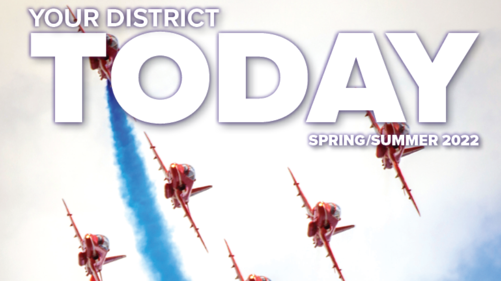 An image of the Your District Today spring summer edition 2022